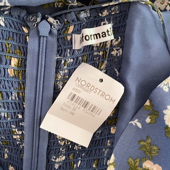 NEW Reformation Juliette Dress Avery 10 - Picture 11 of 17